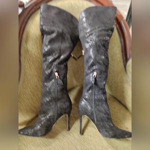 Cliffs White Mountain 7.5 High Heel Over The Knee Boots ret $200